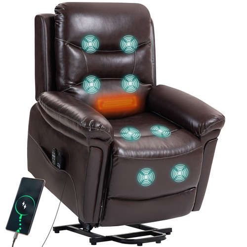 Homcom massage recliner - massage,