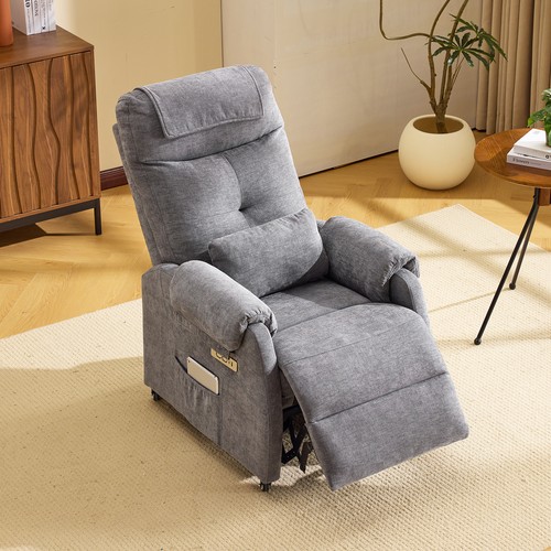 Recliner armchair with wheels - with,