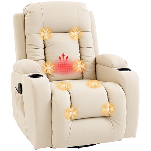 Homcom massage recliner chair - massage,