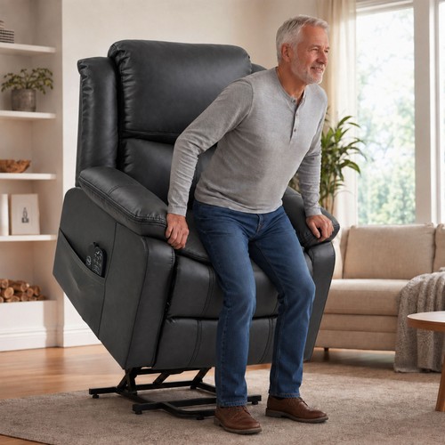 Riser recliner chair - chair, with