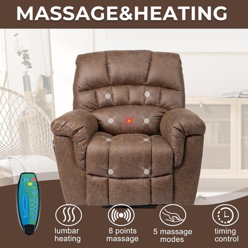 Large lift rise recliner - large, &