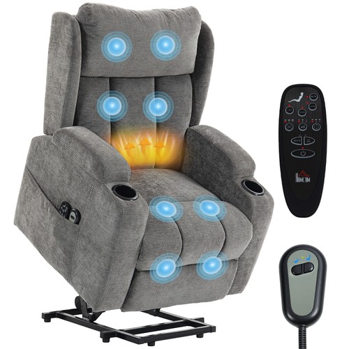 Homcom power recliner chair - power,