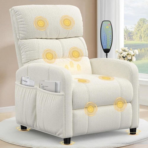 Recliner chair with massage - recliner,