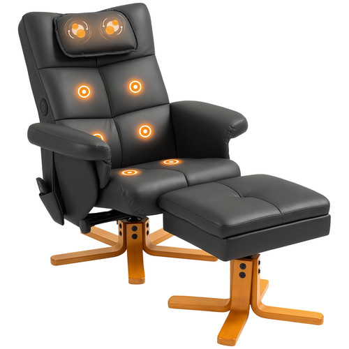 Homcom massage recliner chair - massage,