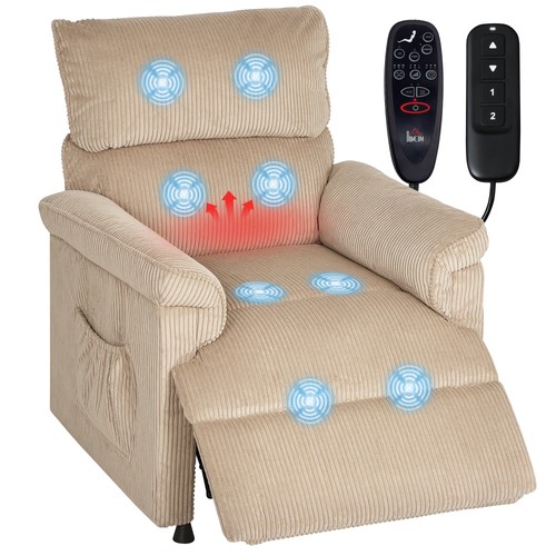 Homcom massage recliner - massage,
