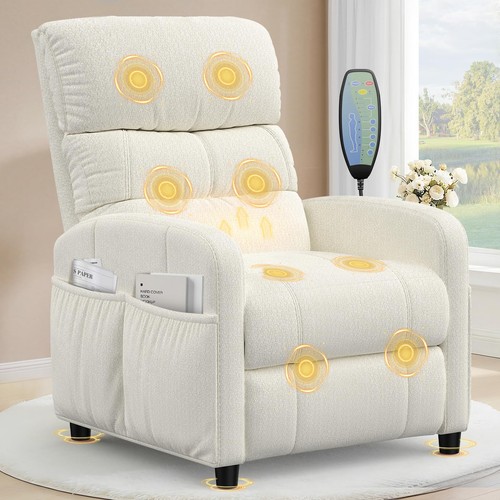 Recliner chair with massage - recliner,