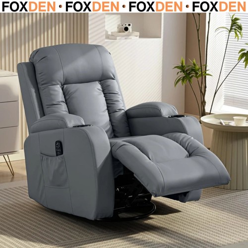 Massage recliner armchair pu - massage,