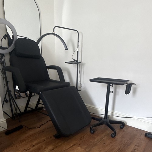 Black reclining massage - black,